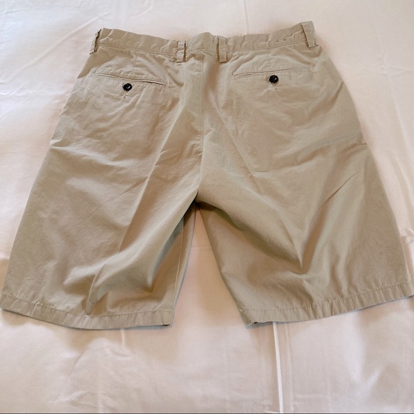 J Crew Club Chino/Khakis Flat Front Shorts Size 33 - Picture 2 of 10